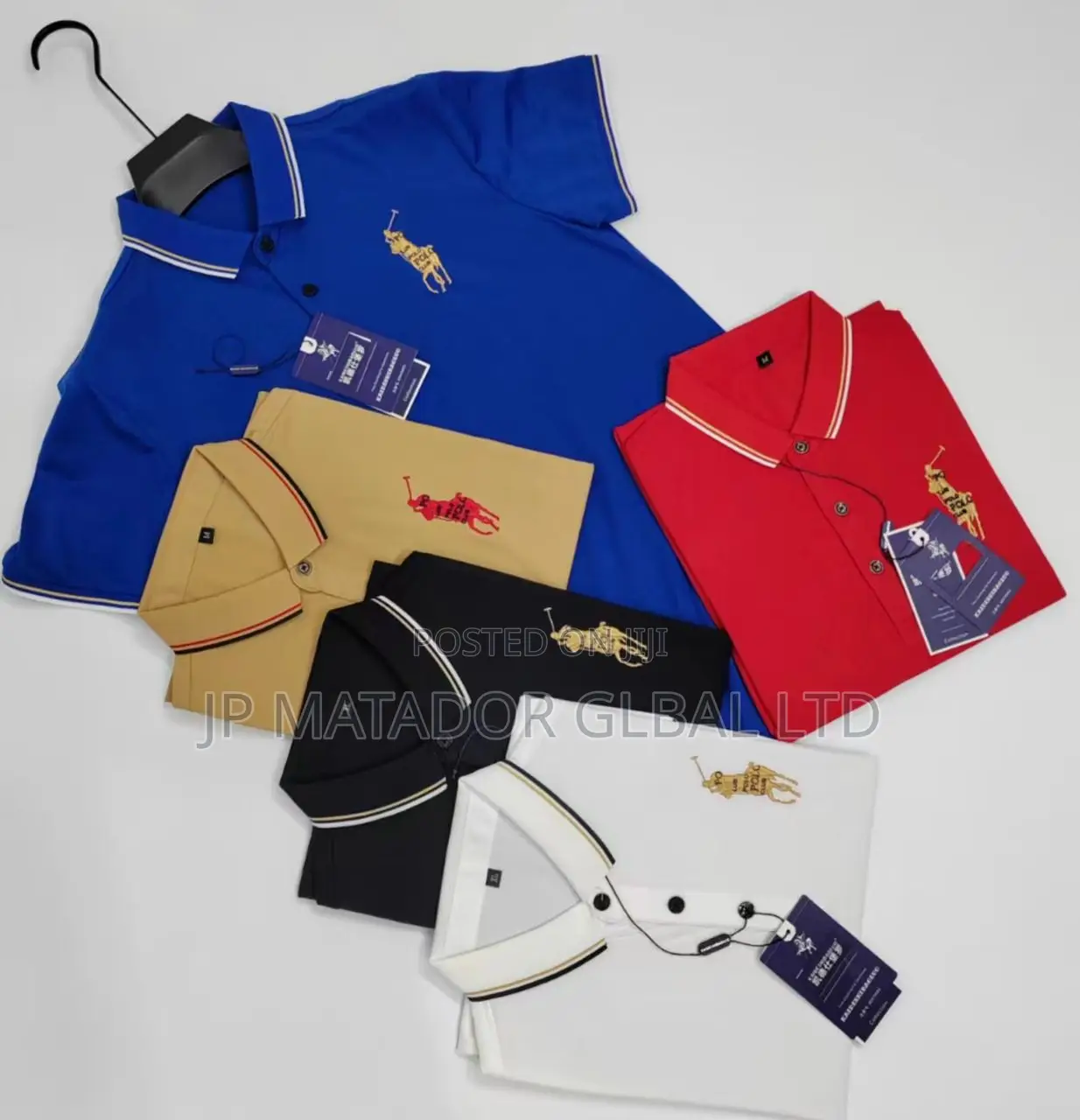 High Quality Turkish Men's T-Shirt Polos