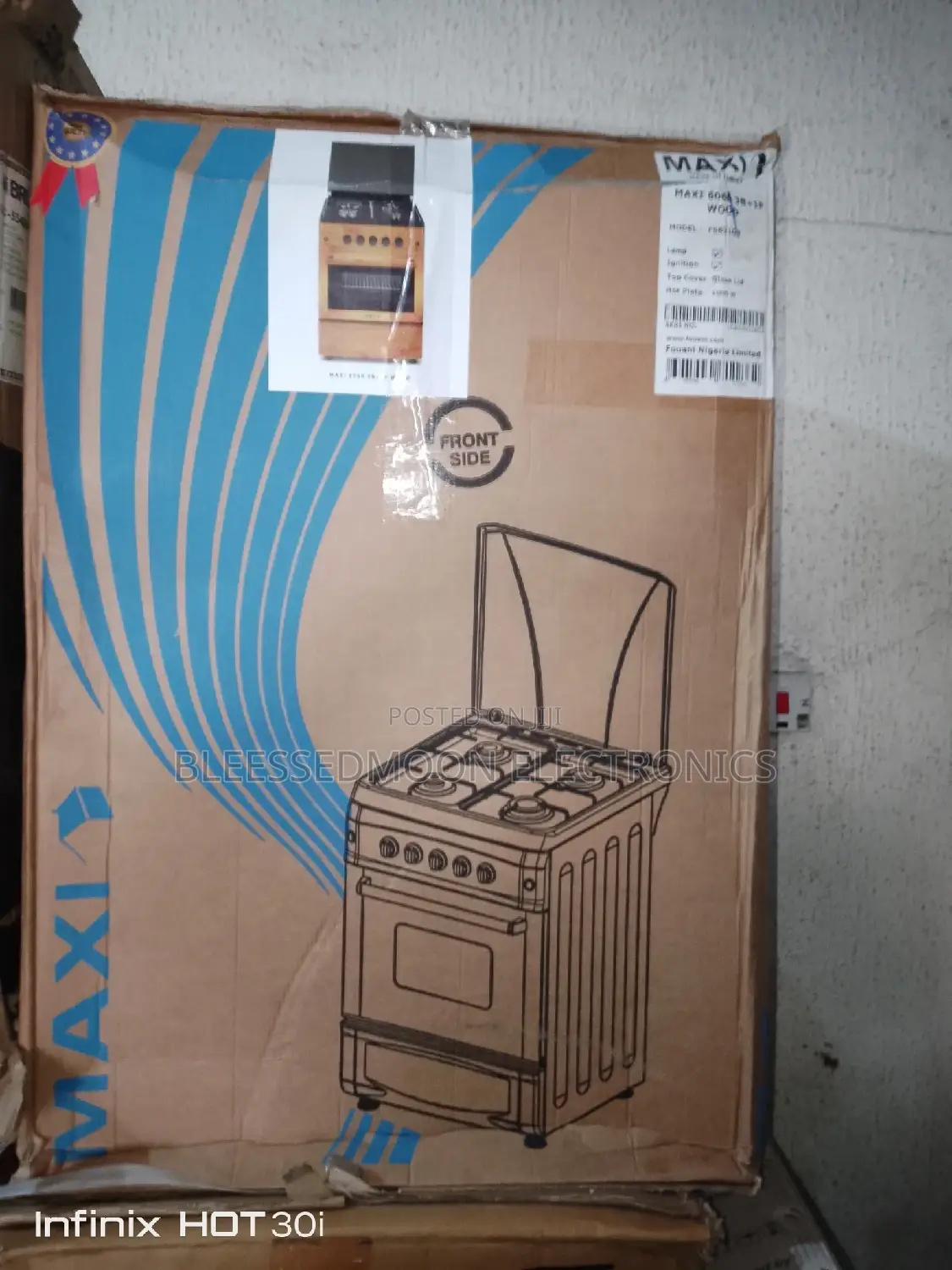 Maxi Standing Cooker