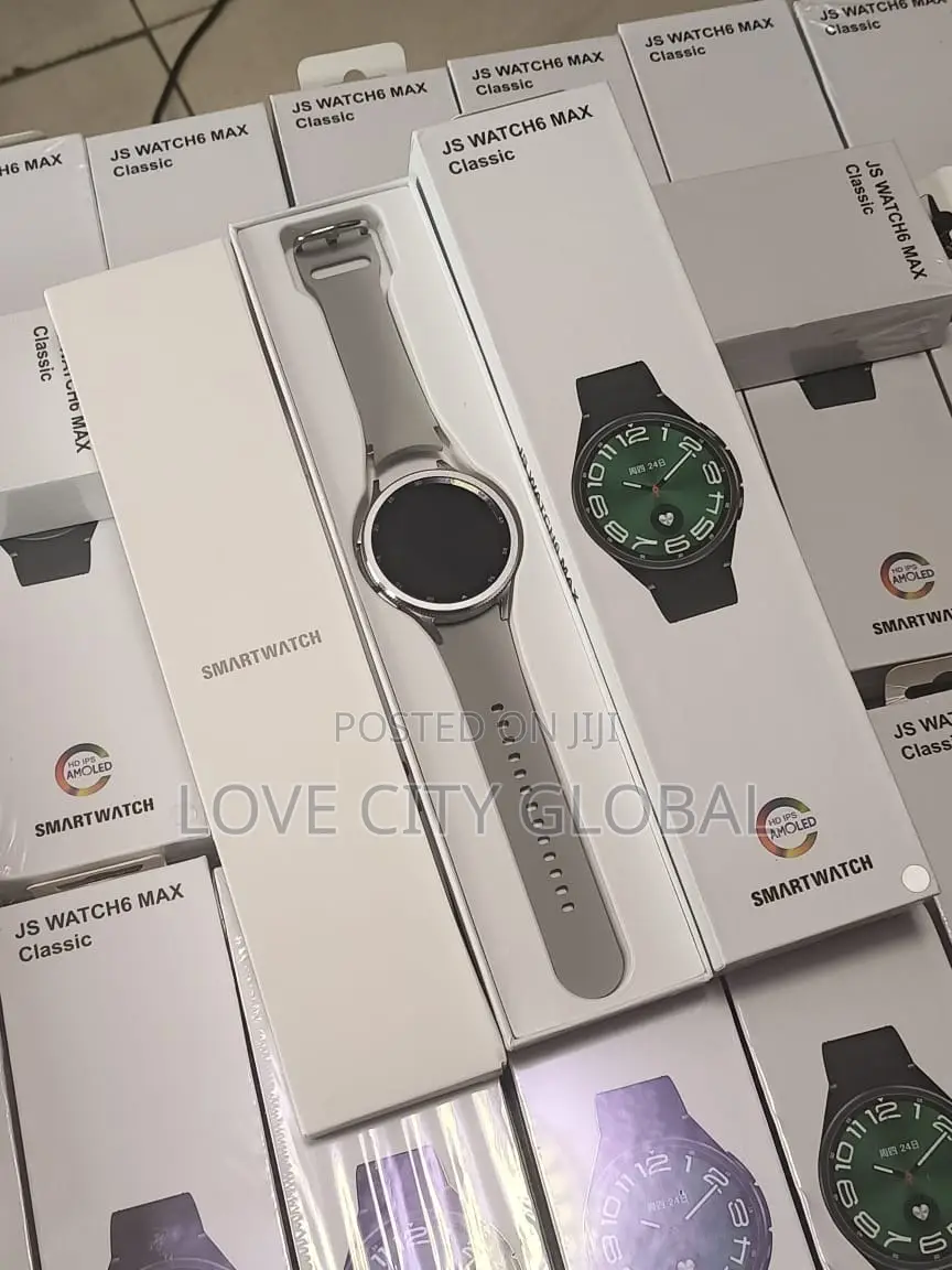 JS Watch6 Max Classic HD AMOLED Ultra Series 9 Smart Watch