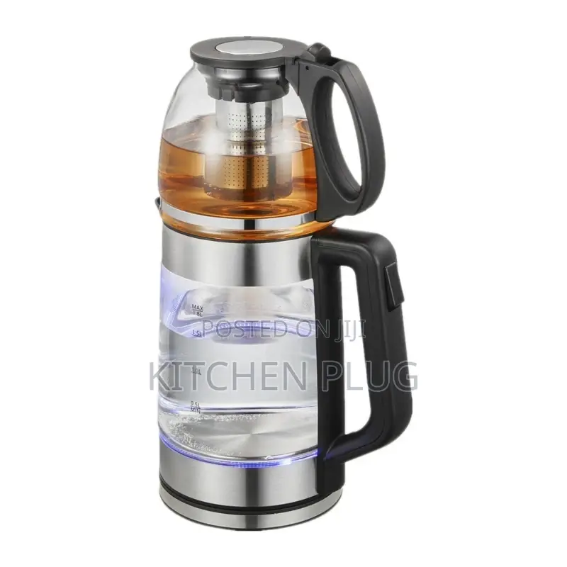 Electric Kettle With 0.8l Steam Tea Pot