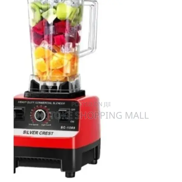 Silvercrest Commercial Blender With 2 Cups -2l - 5500w