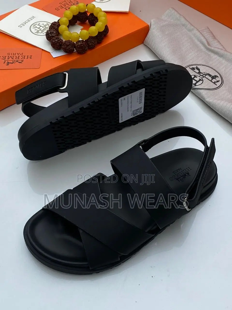 Hermes Leather Sandal
