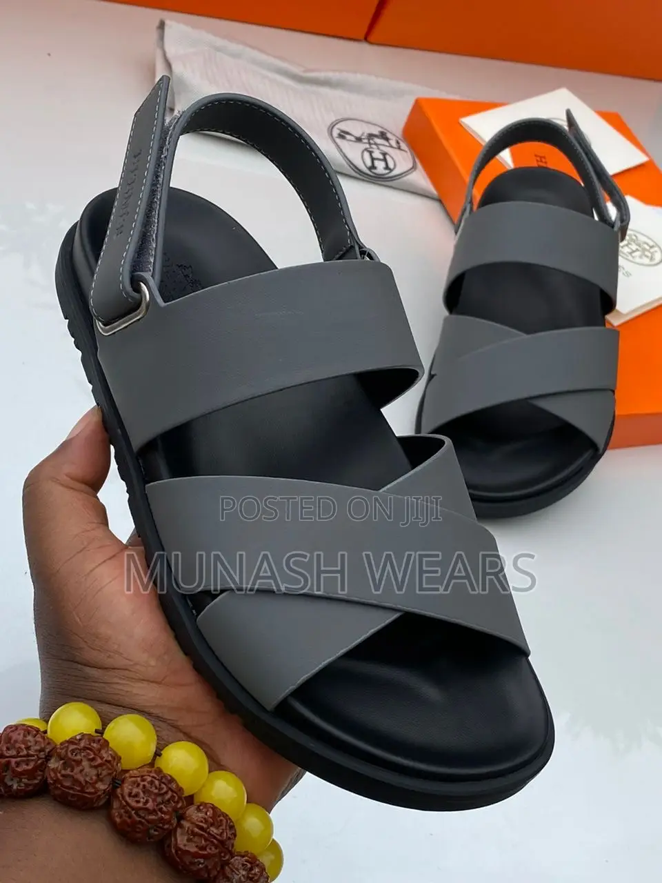 Hermes Leather Sandal