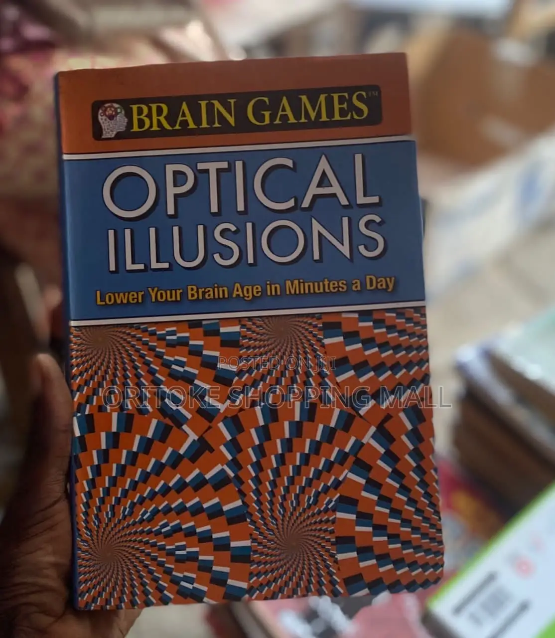 Brain Games" Optical Iliusions (Hard Cover)