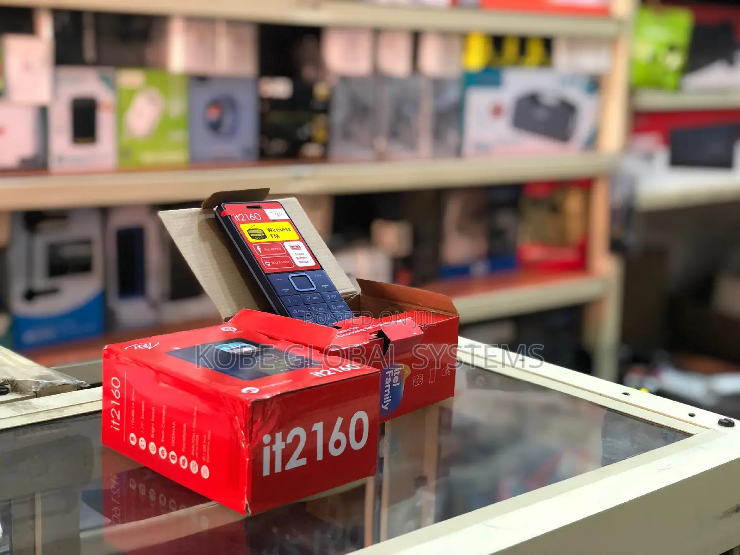 New Itel it2160 32 GB Black
