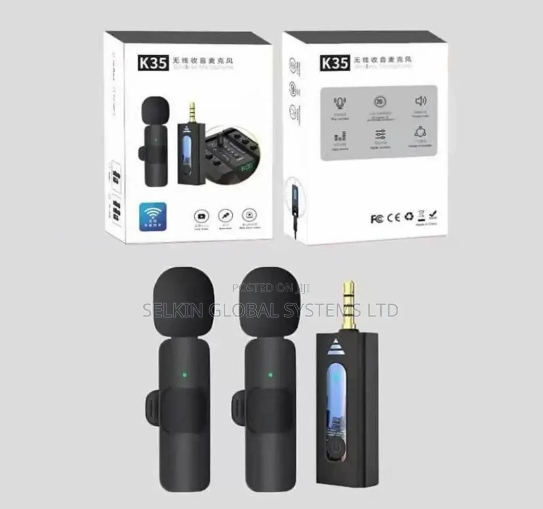  Wireless Lavalier Microphone