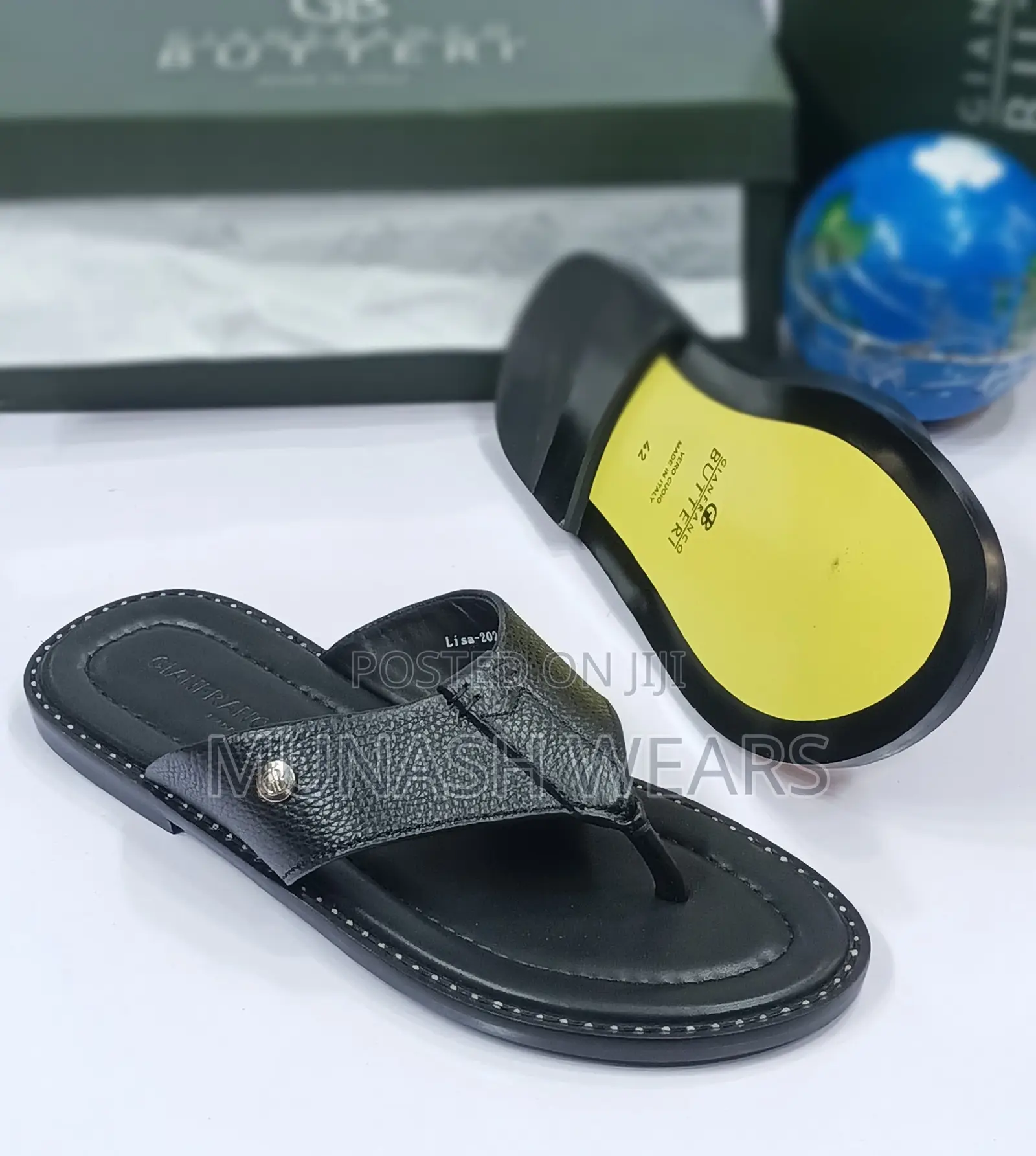 Original Italian Leather Slipers Collection
