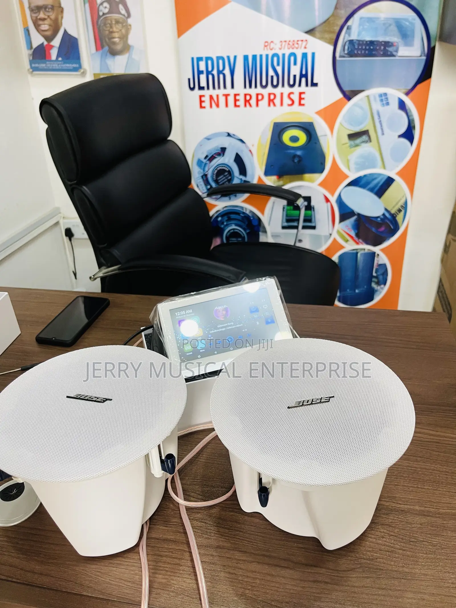Original Bose Ceiling Speakers and 7inches Smart Amplifier