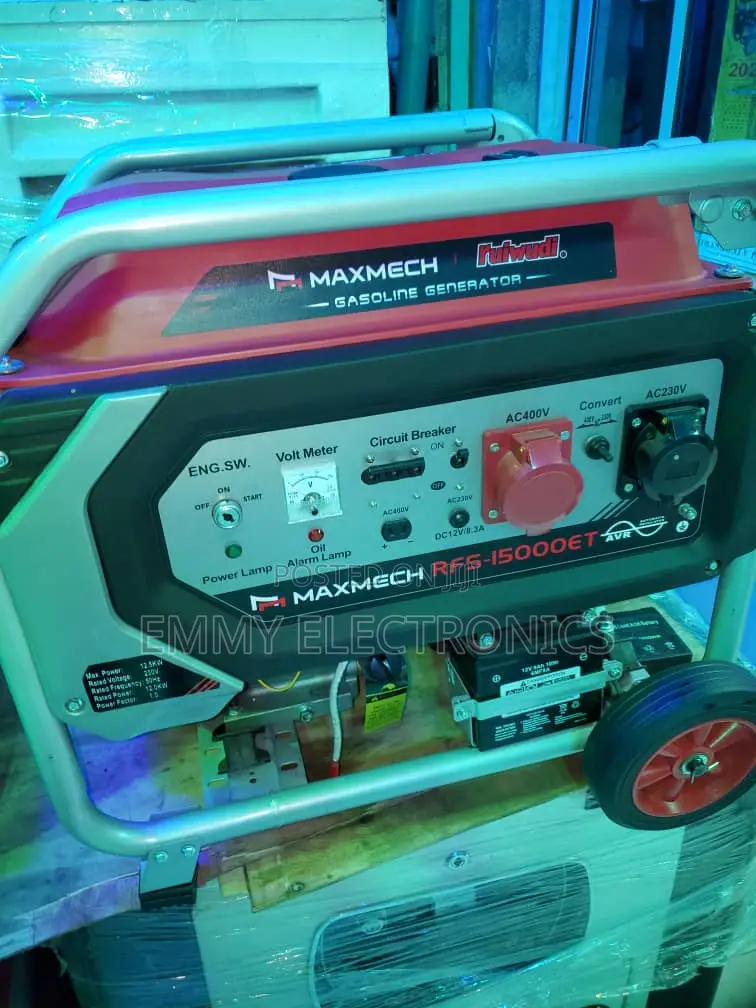 ♤♤12kva Maxmech Three Phase Petrol Generator 100% Copper