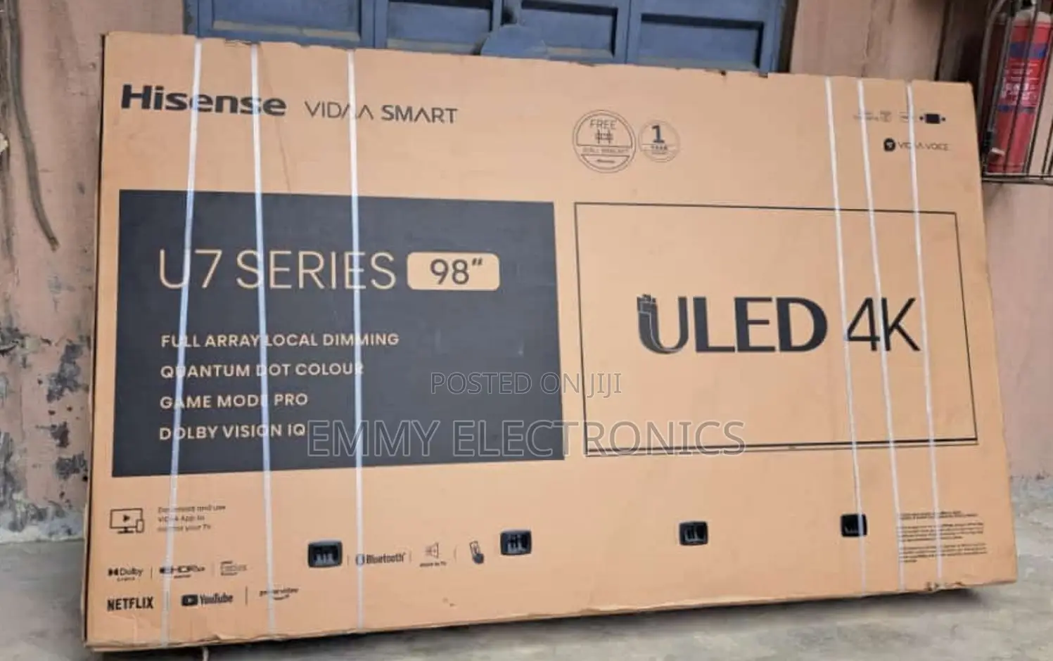 Hisense 98 Inches Uled Smart Satellite Tv | Tv U7 Series.