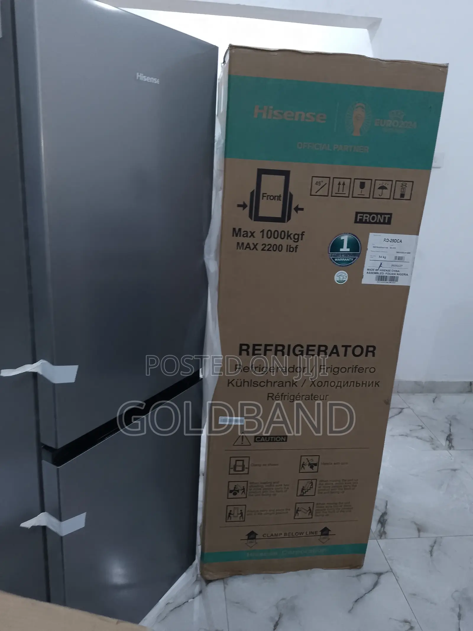 Fast Cooling Hisense 225 Litres Refrigerator (29dca)