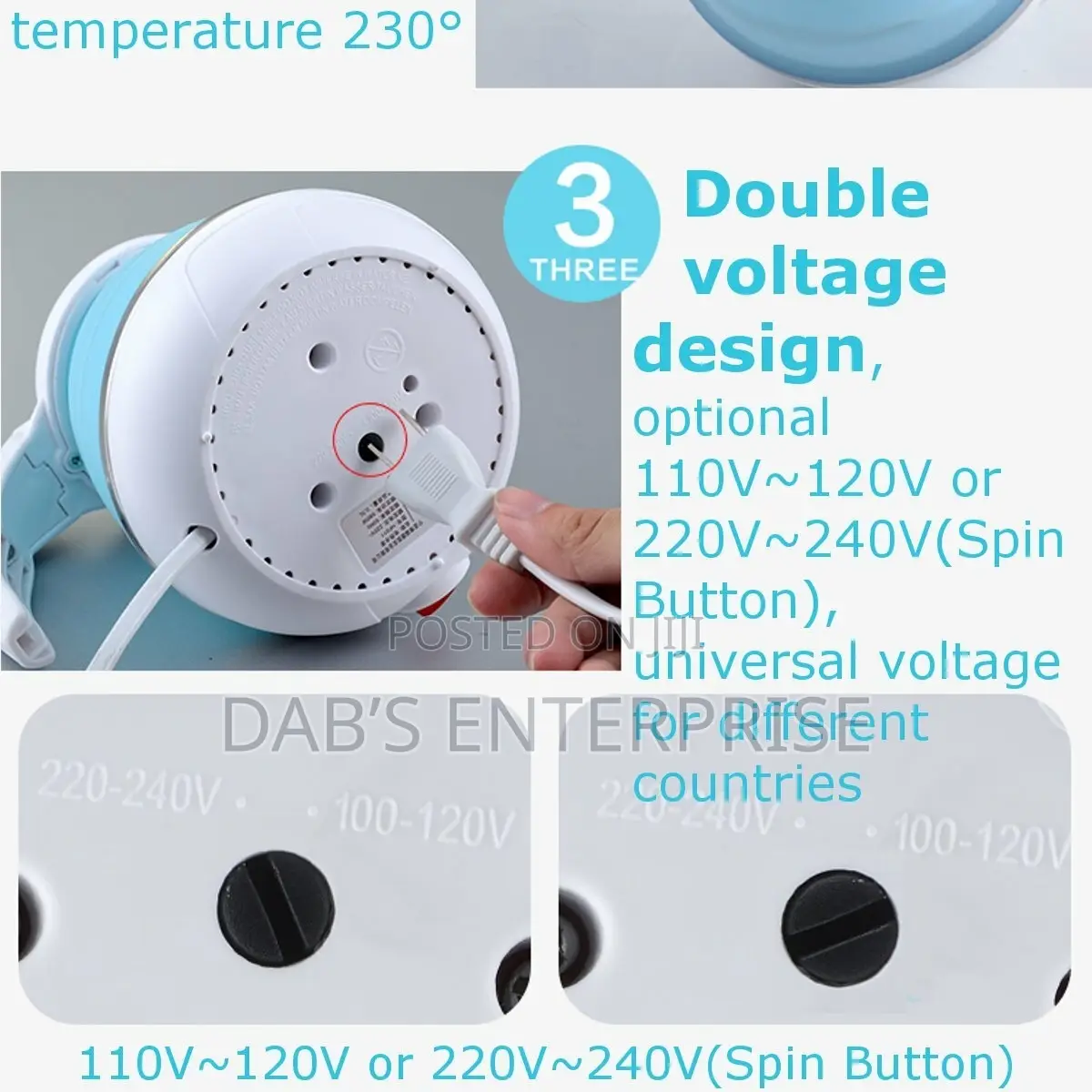 Foldable Electric Jug