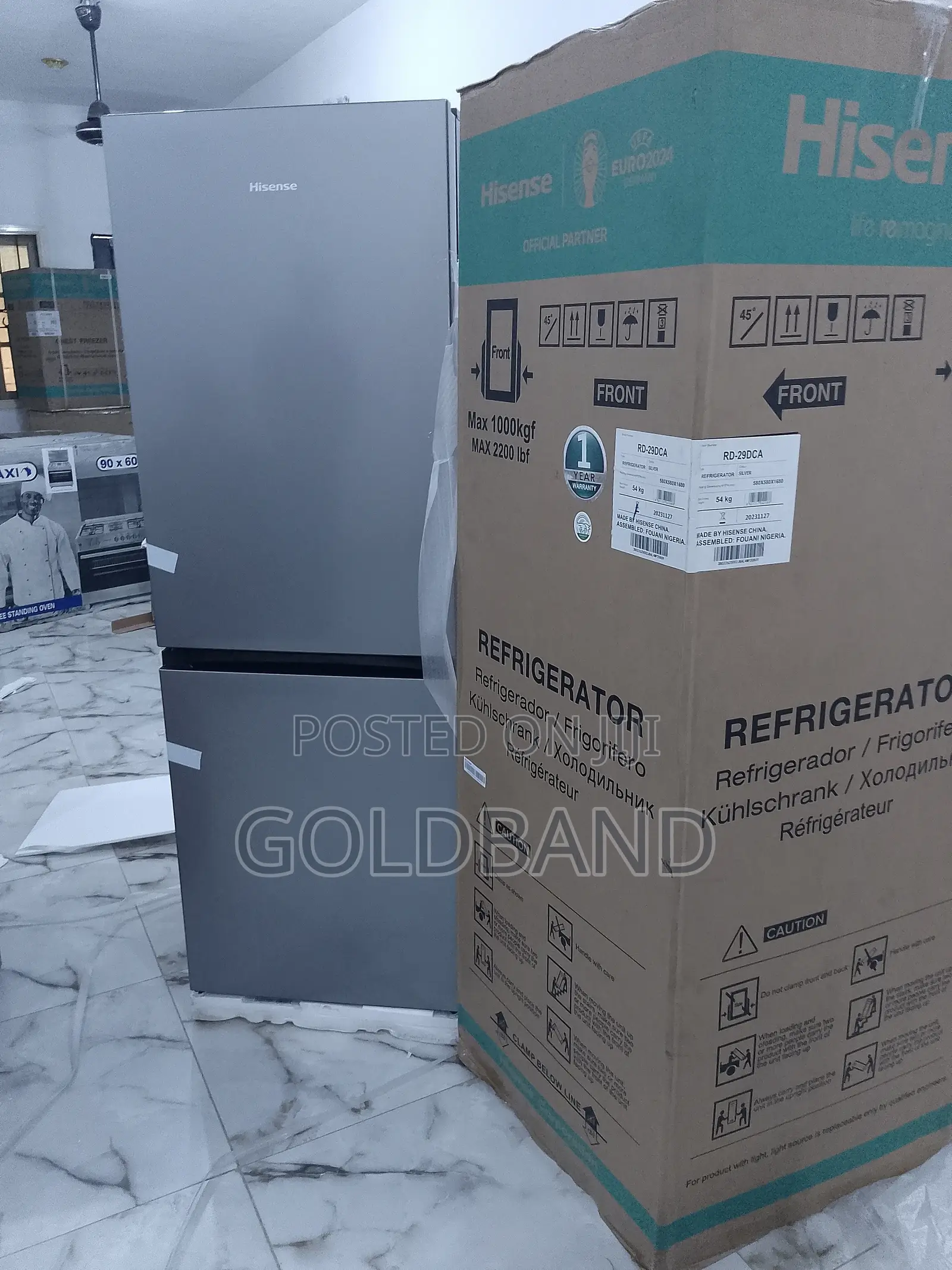 Brand New Hisense 225L Refrigerator (29dca)