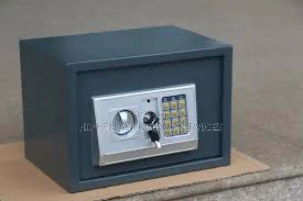 Jewelry Home Lock Keypad Black Safety Security Box