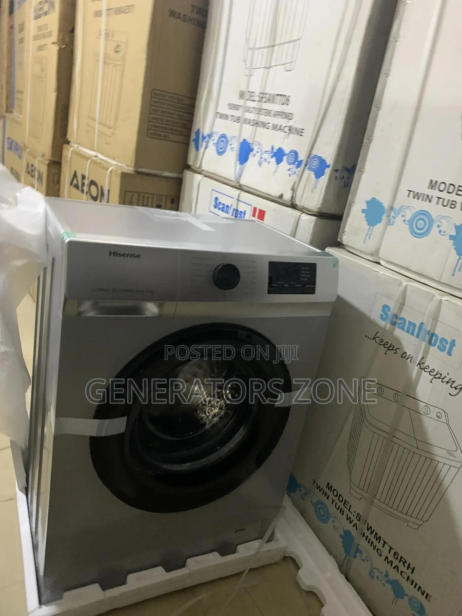 Powerful Hisense 6kg Twin Tube Washin Machine
