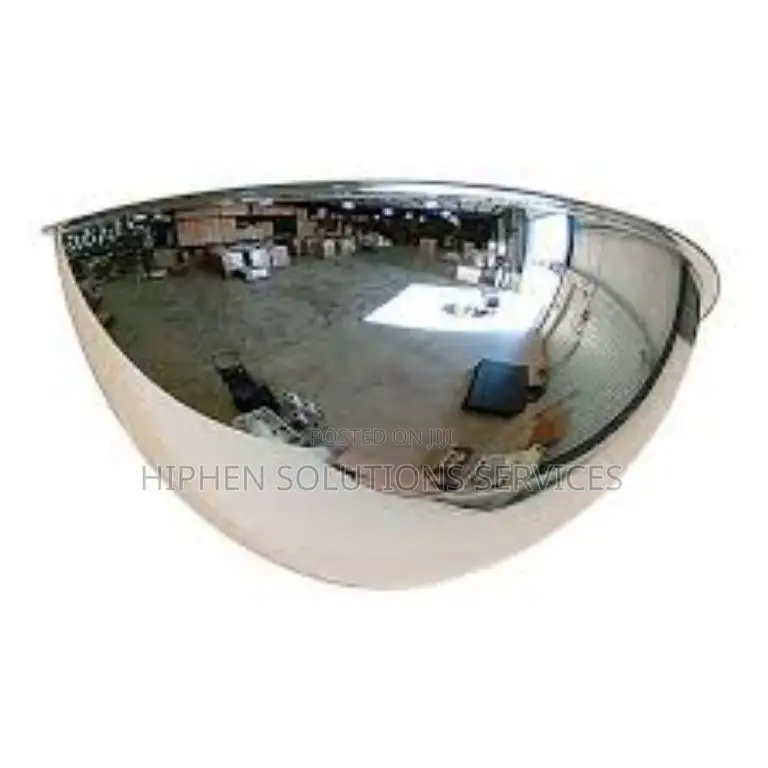 Outdoor Warehouse Side View, Circular Wall Mirror For Office