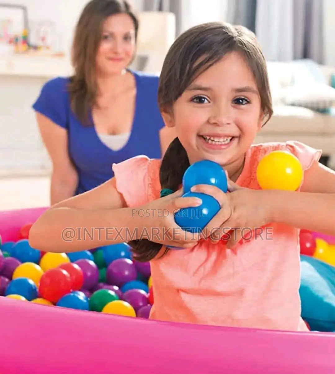 Intex Plastic Small Size Play Balls 100 Pieces