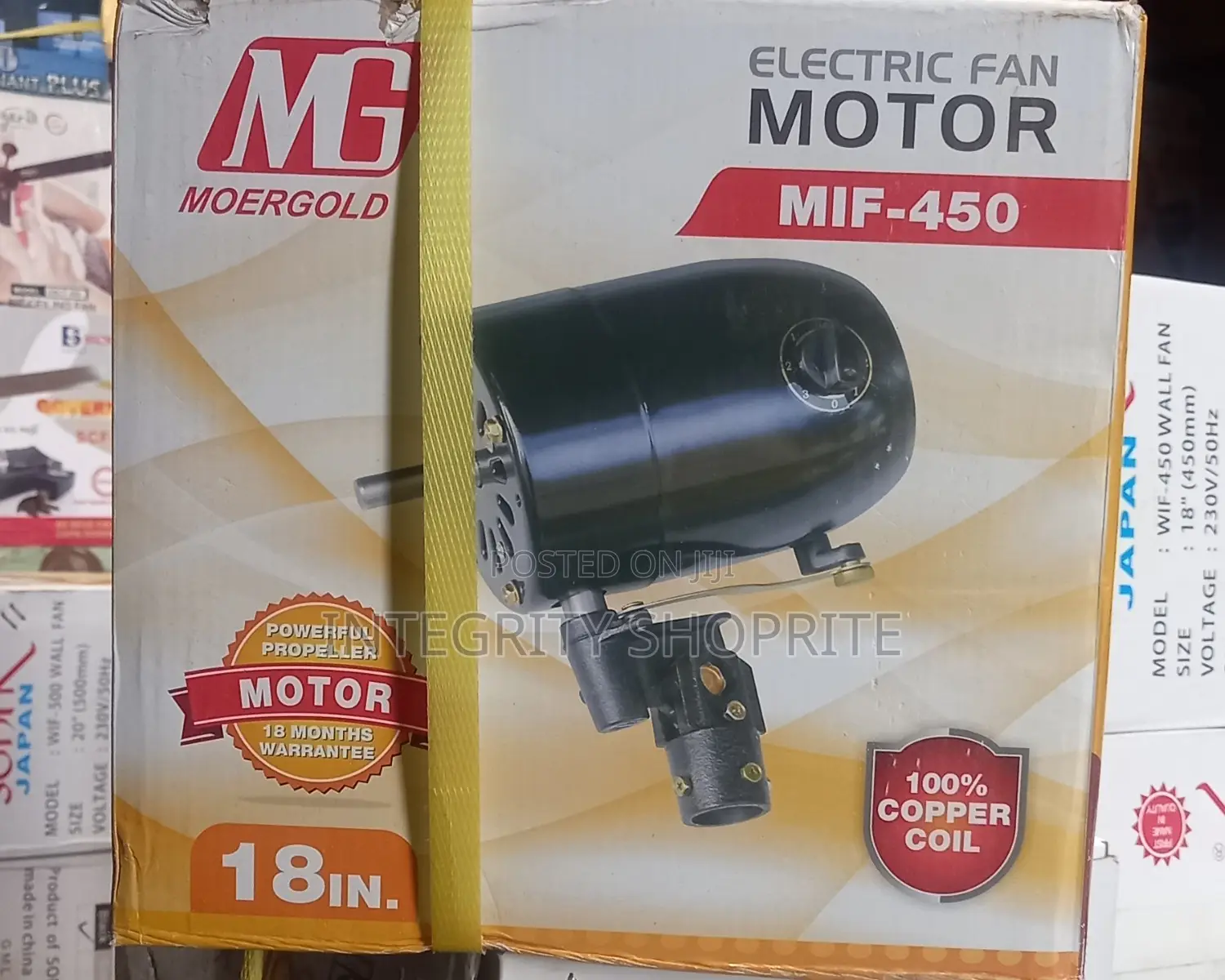MG Industrial 18" Inches Standing Fan