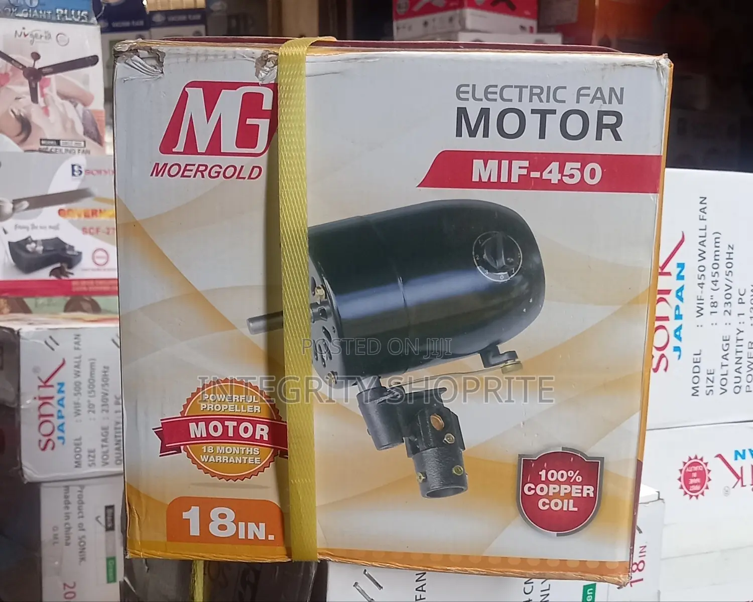 MG Industrial 18" Inches Standing Fan