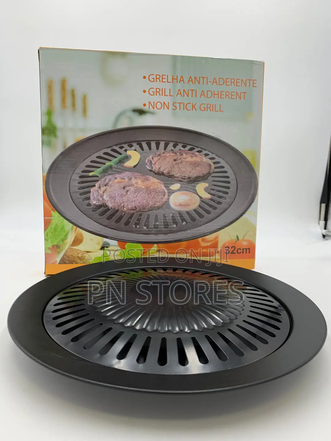 Stove/Gas Top Indoor,Smokeless Griller for BBQ