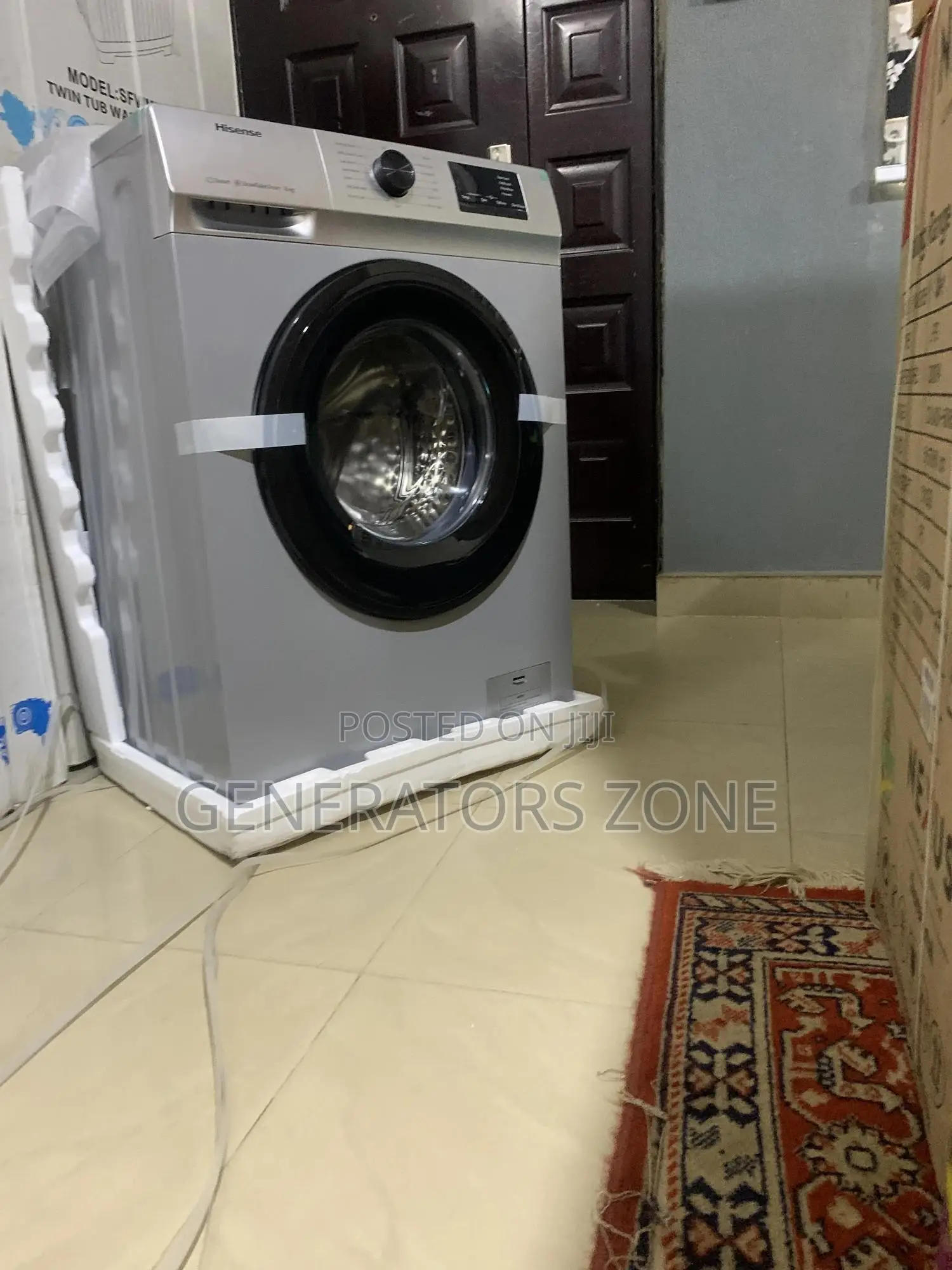 Hisense [6kg] Wm6012s Twin Tub Wash Machine [New]