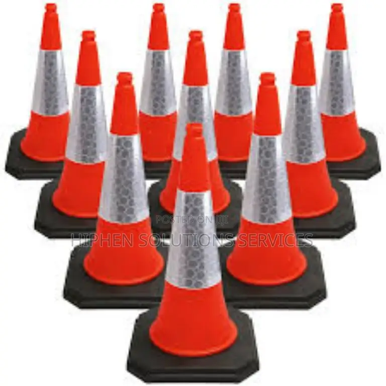 Orange PVC Road Safety Traffic Cones