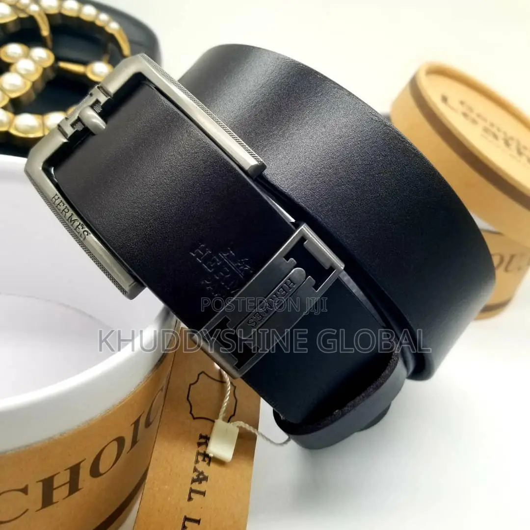 Hermes, Levi's and Versace Designers Men's Belts With Pack
