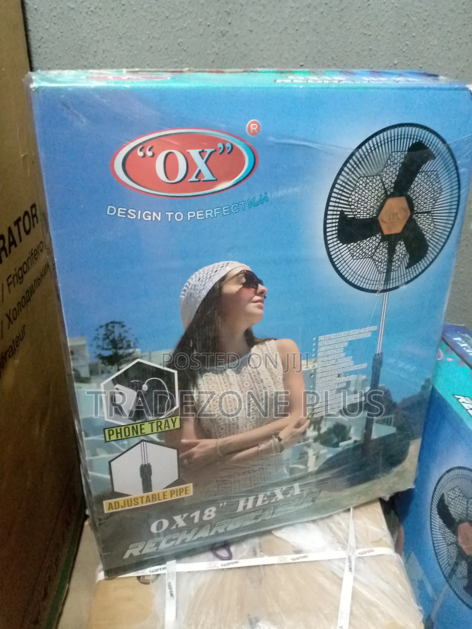Brand-New Hexa Rechargeable Fan