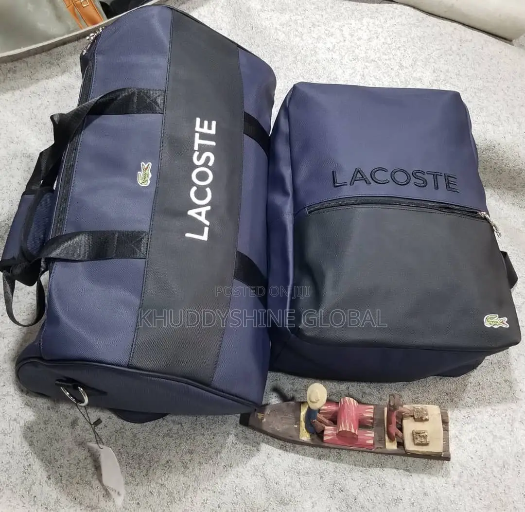 Latest High Quality Lacoste Bags Duffle Bag and Backpack