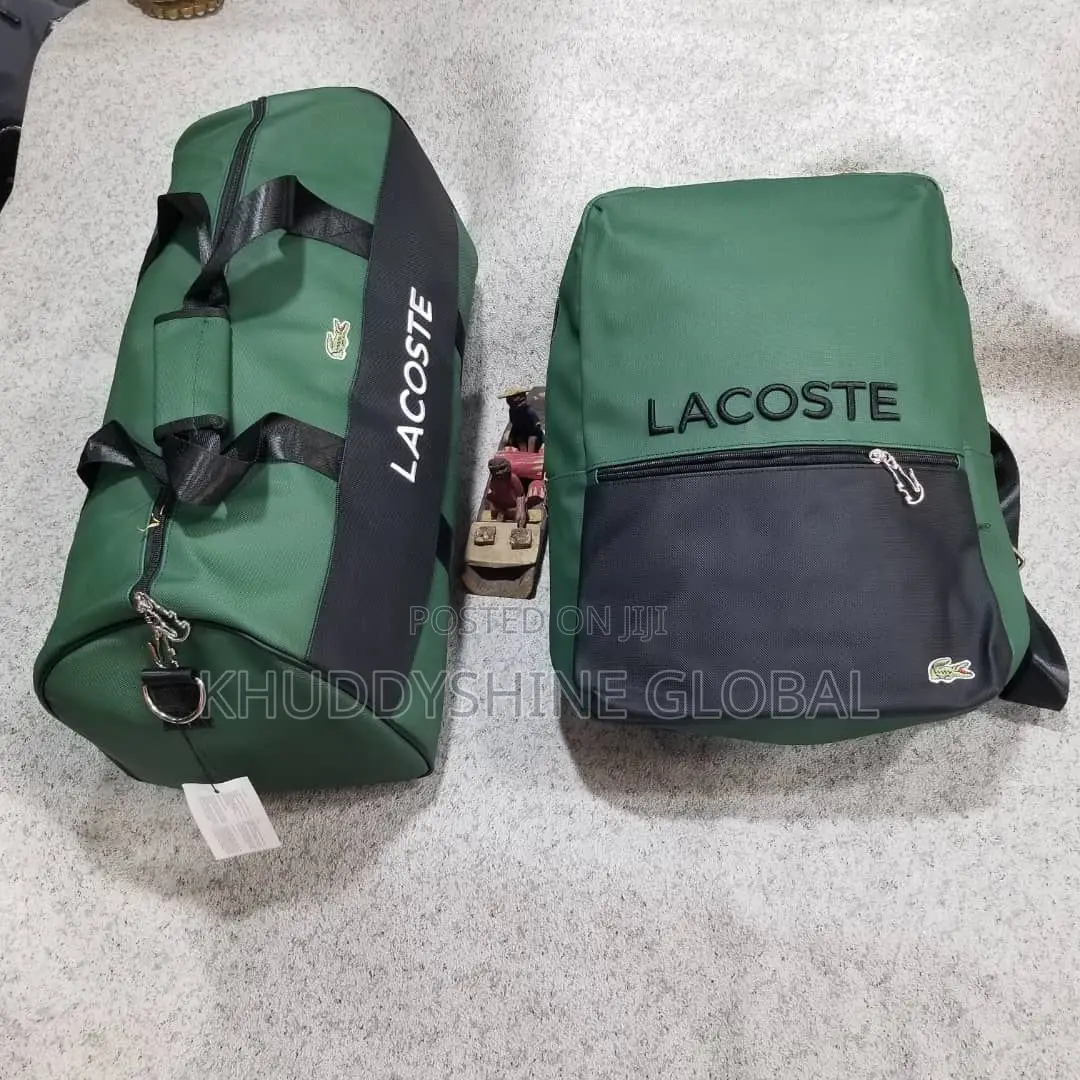 Latest High Quality Lacoste Bags Duffle Bag and Backpack