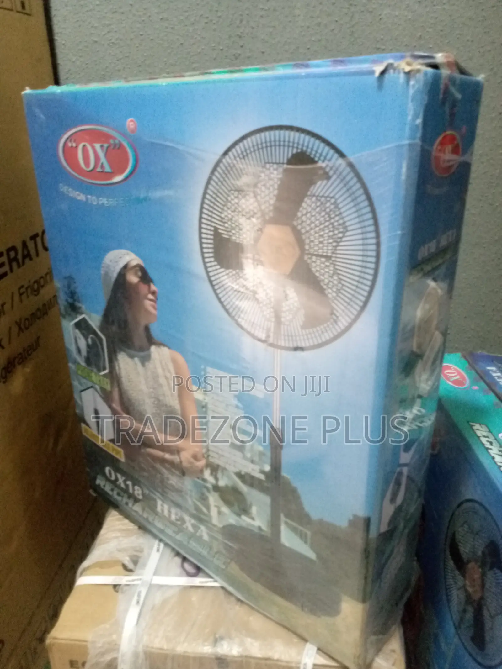 Brand-New 18'' OX Standing Fan