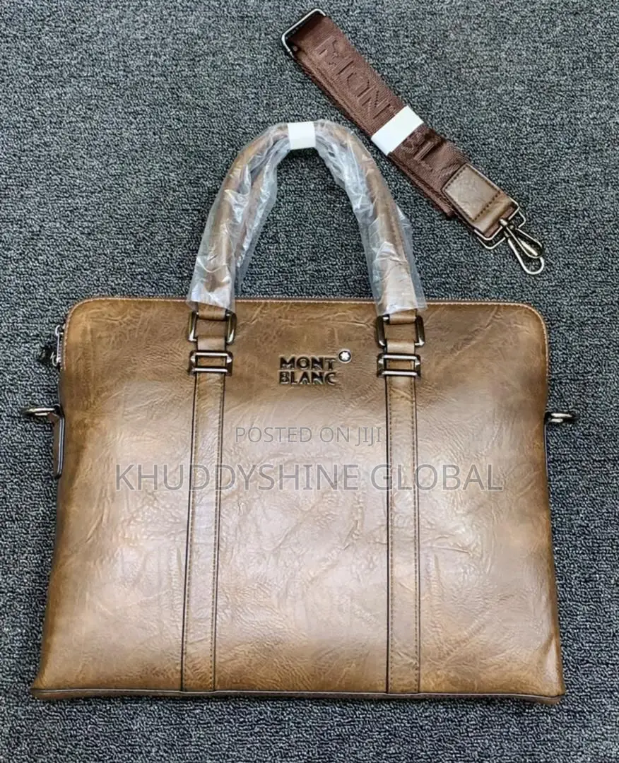 High Quality Leather Briefcase Laptop Documents Bags
