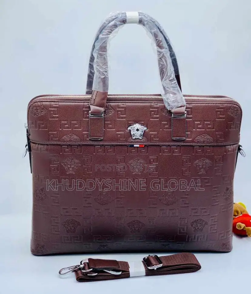 High Quality Leather Briefcase Laptop Documents Bags
