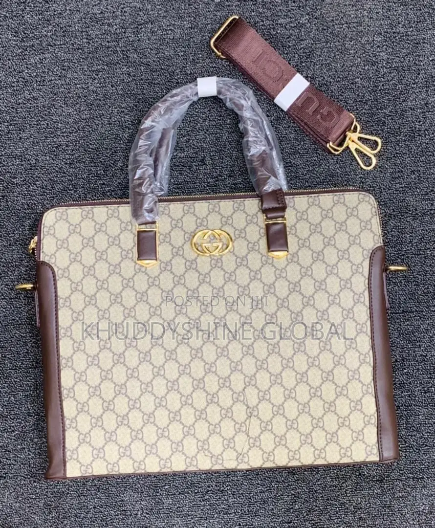 High Quality Leather Briefcase Laptop Documents Bags