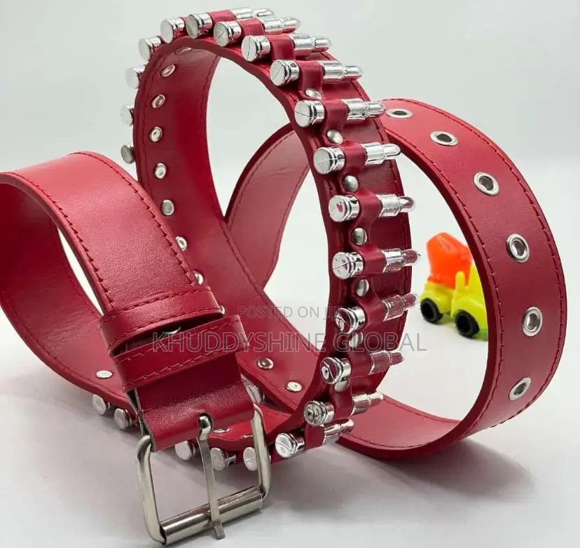 High Quality Bullet Designer Belt