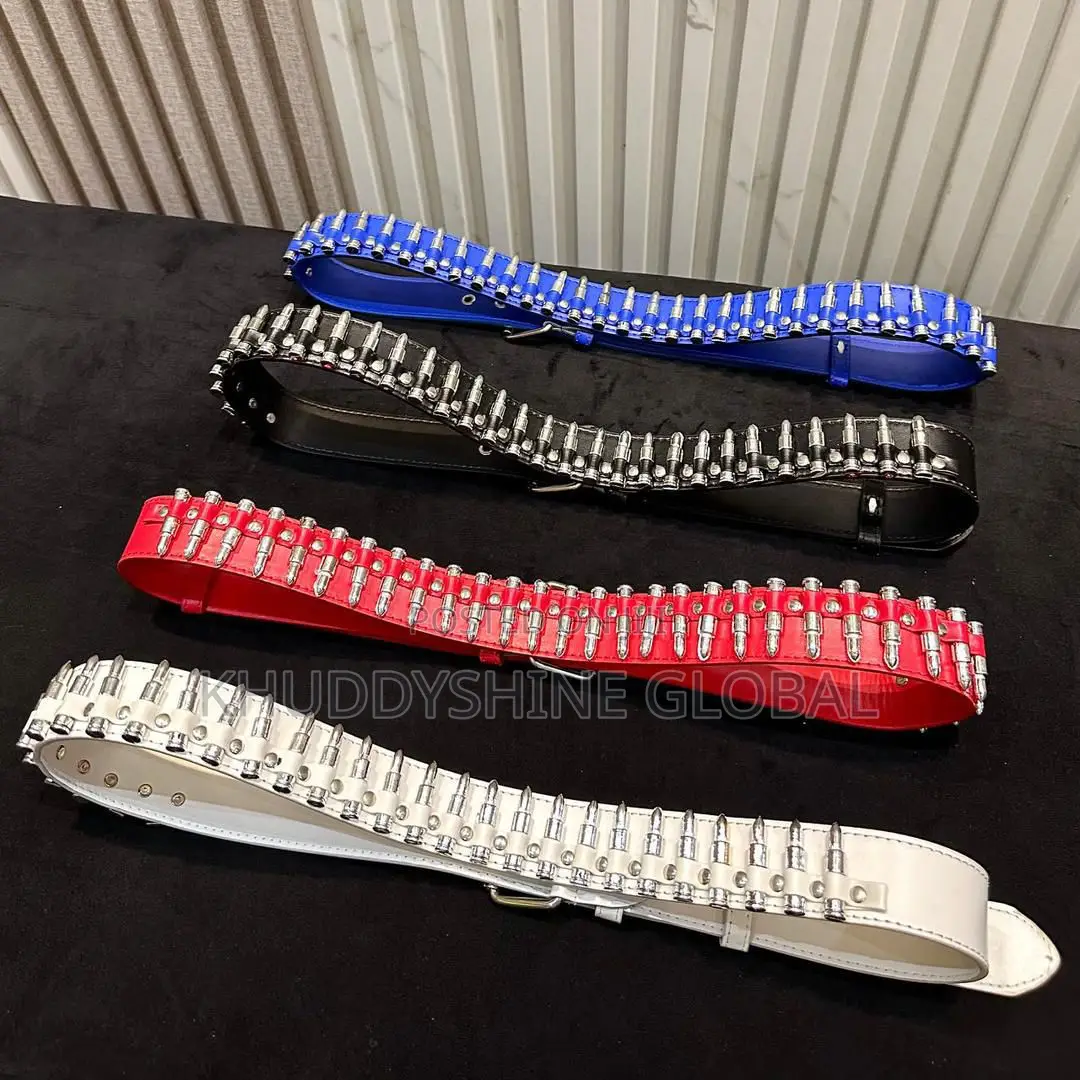 High Quality Bullet Designer Belt
