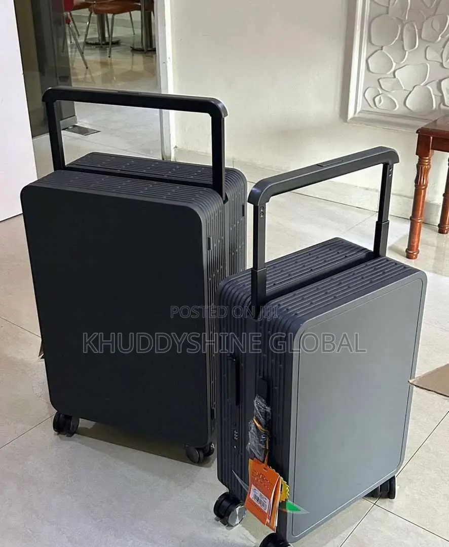 High Quality 2 Set Pieces Code Lock Trolley Luggage Bags