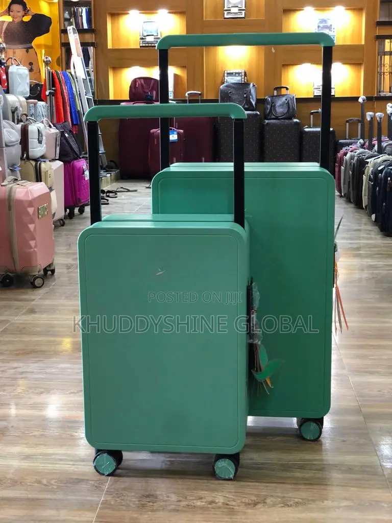 High Quality 2 Set Pieces Code Lock Trolley Luggage Bags
