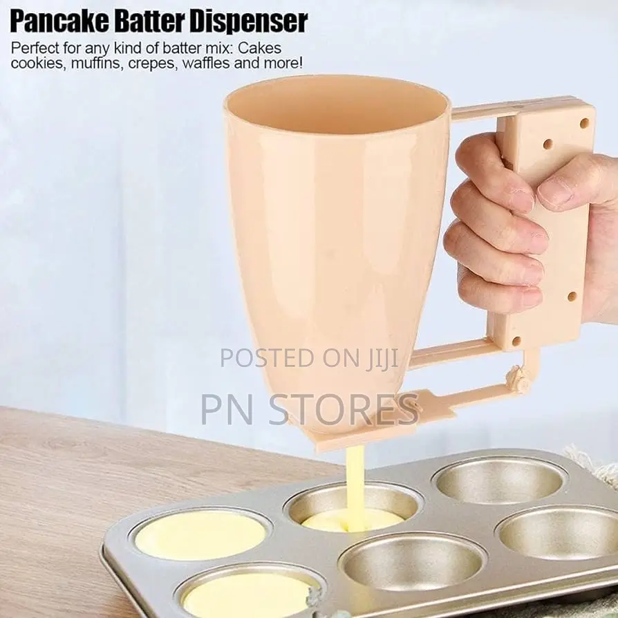 Batter Dispenser for Puff Puff, Pan Cakes and Other Pastery
