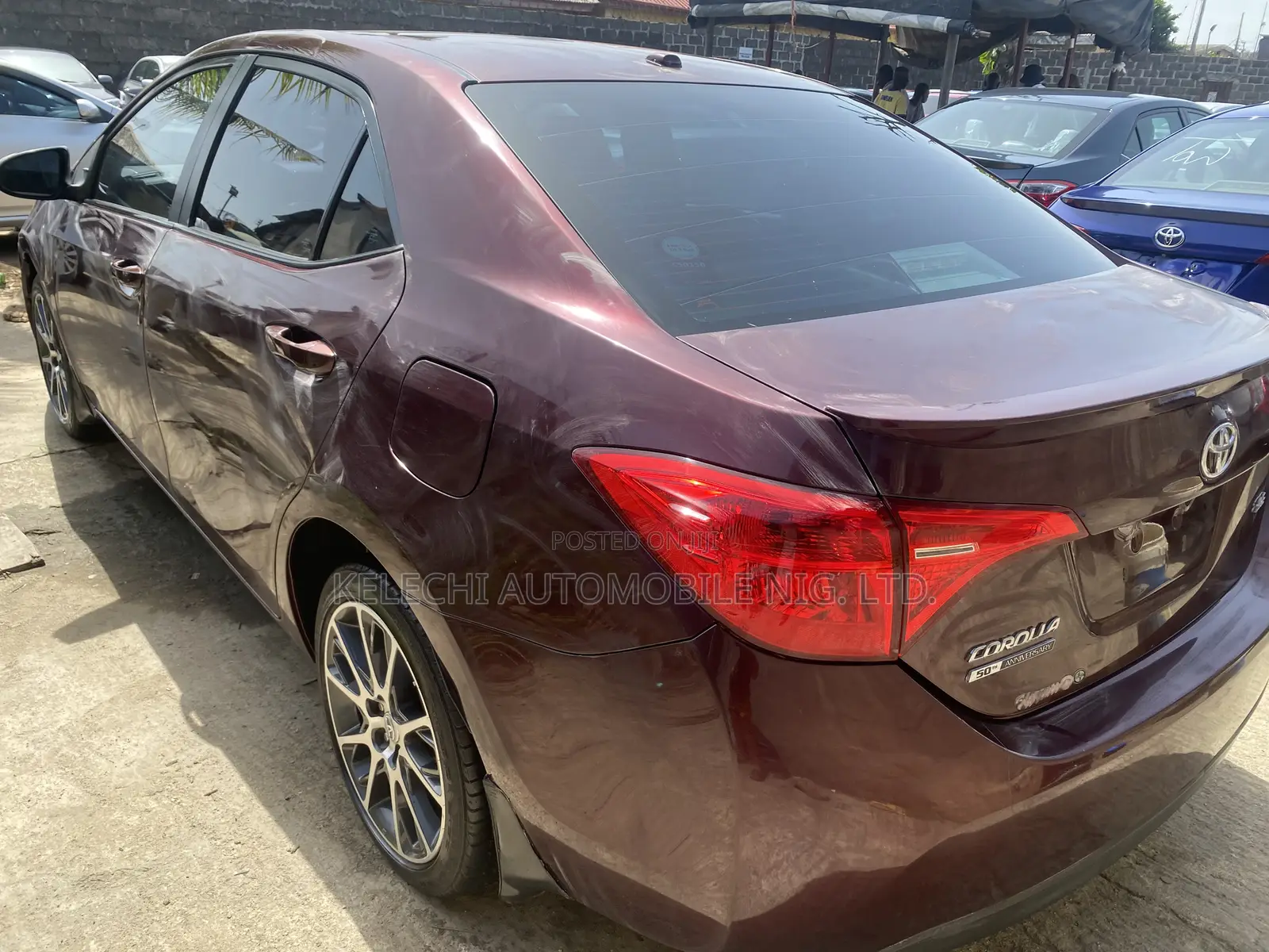 Toyota Corolla 2017 Red