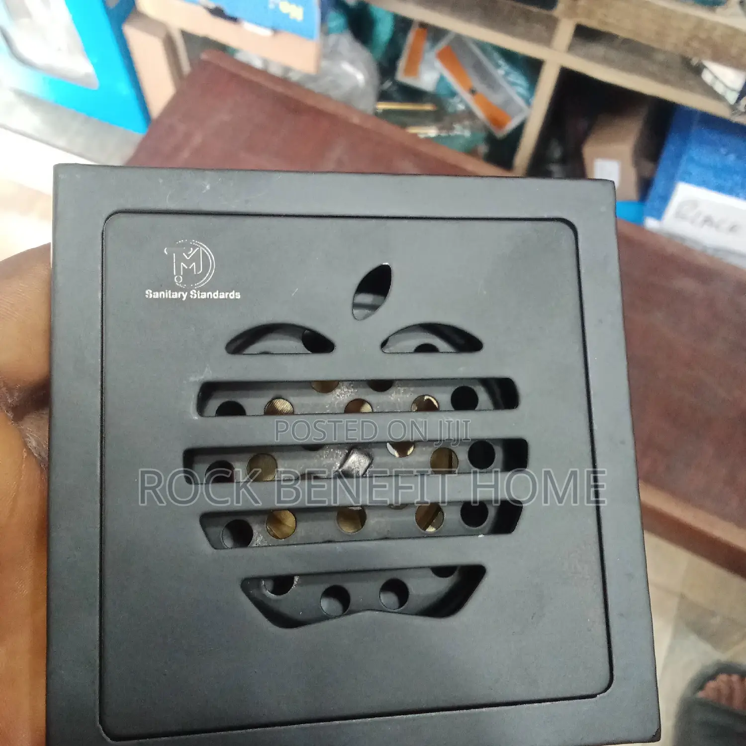 Black Floor Drains for Bathroom