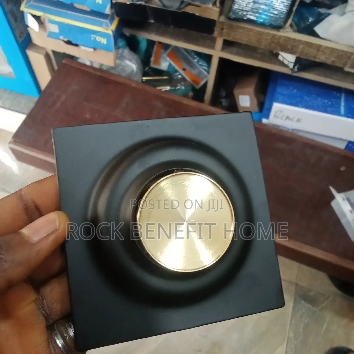Black Floor Drains for Bathroom