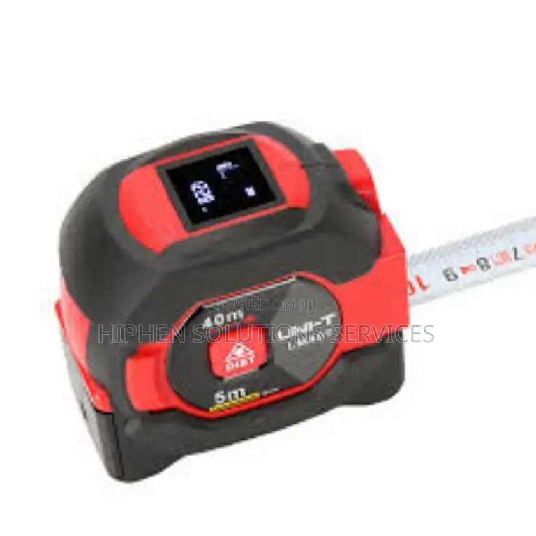 40M Laser Meter And 5M Tape Measure With LCD Digital Display