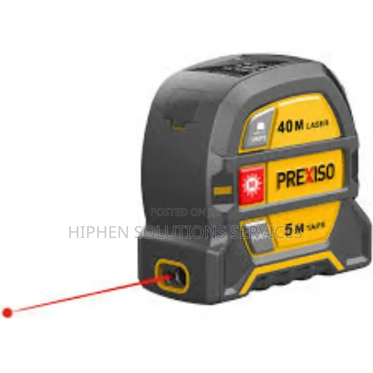 Portable 40M 2-in-1 Laser Measuring Tape Retractable