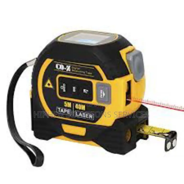 Digital Laser Measure 40m/131ft Autolock Measuring Tape