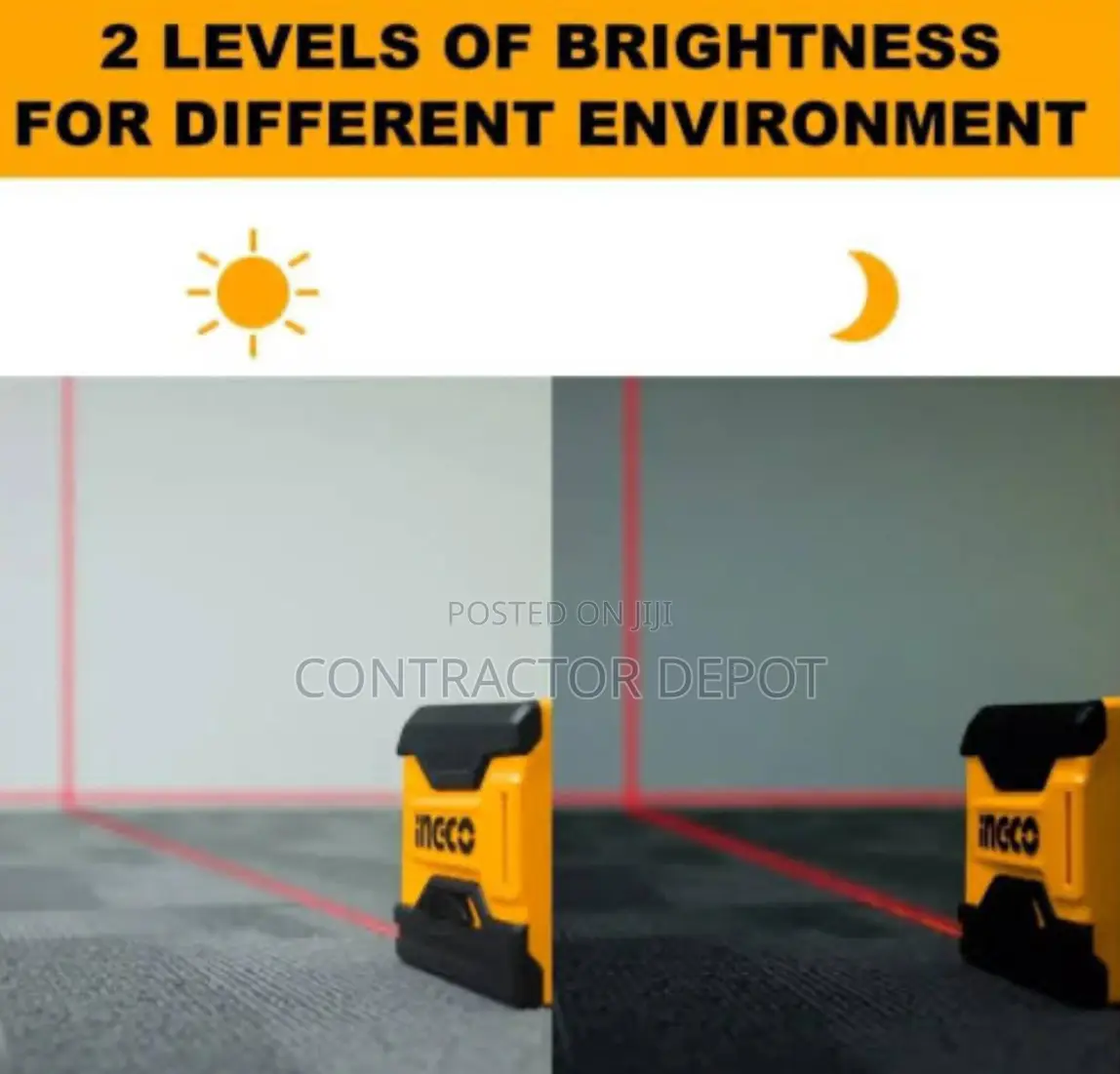 50 Feet Laser Level Self-Leveling Horizontal and Vertical