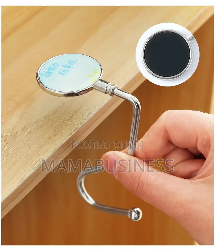 1pc Portable S-Shaped Stainless Steel Hook - Perfect for Bag