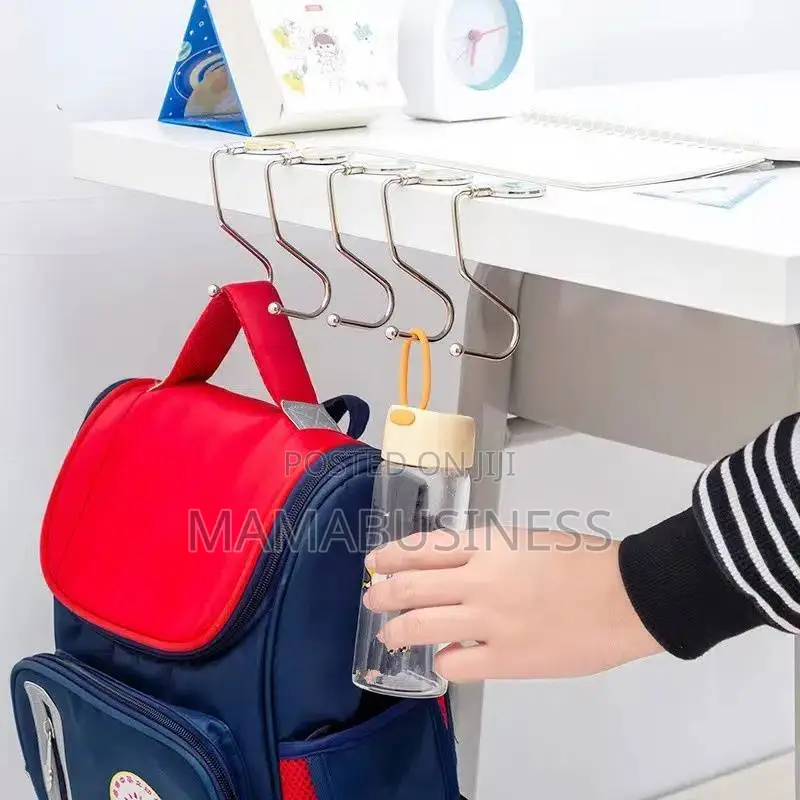 1pc Portable S-Shaped Stainless Steel Hook - Perfect for Bag
