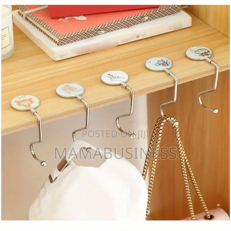 1pc Portable S-Shaped Stainless Steel Hook - Perfect for Bag