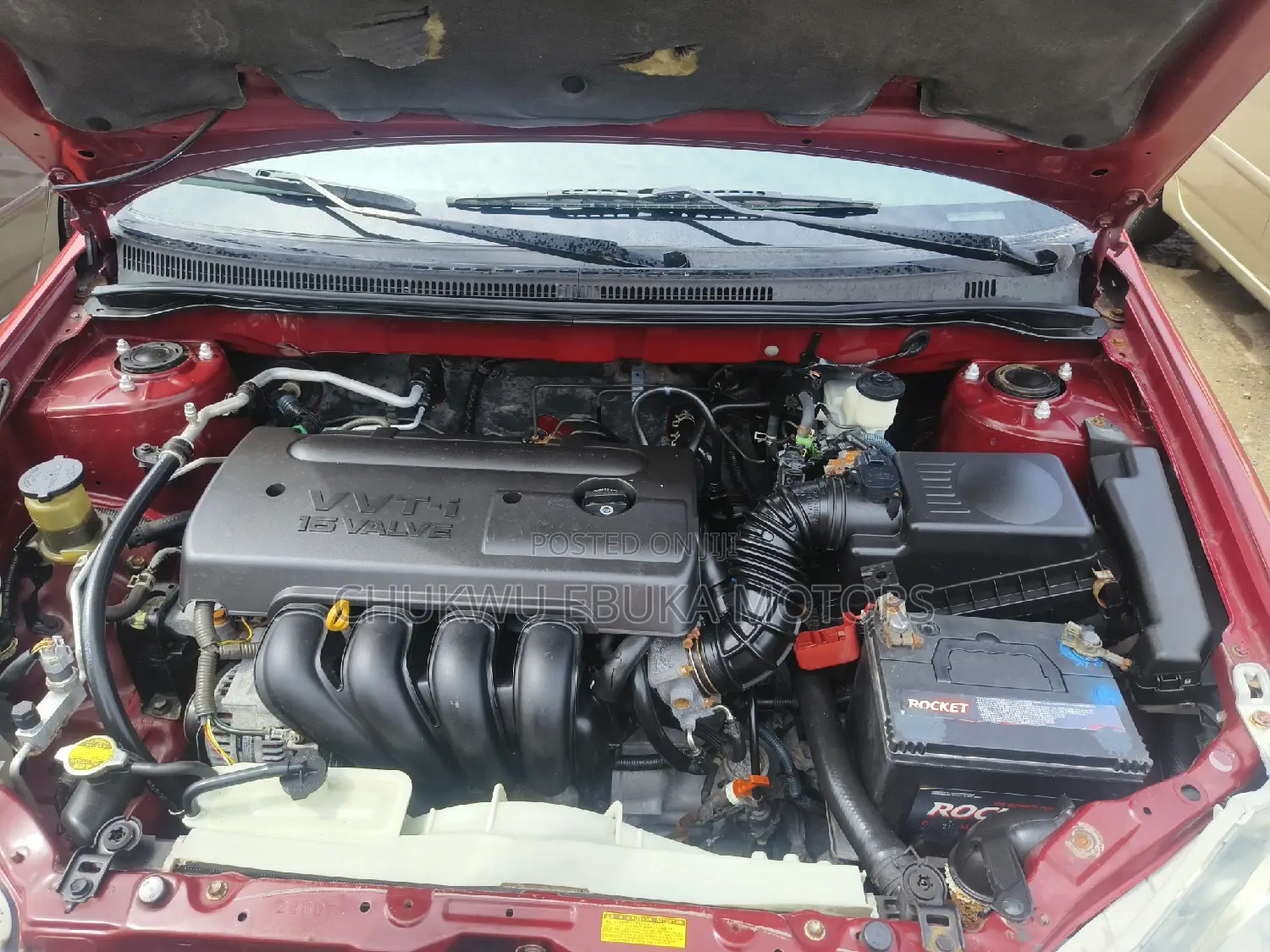 Toyota Corolla S 2007 Red